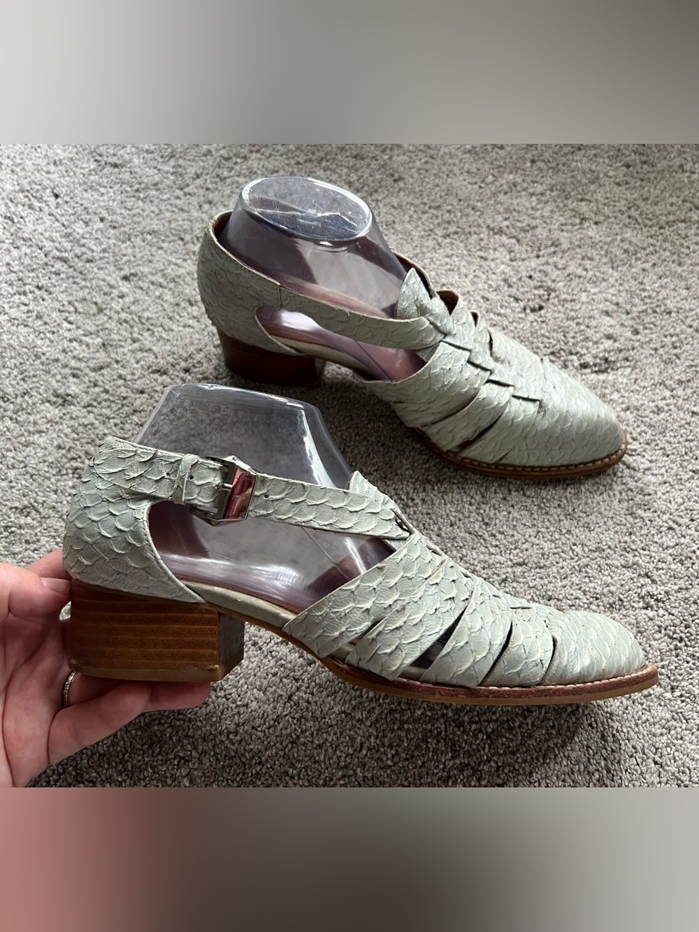 Jeffrey Campbell Handmade Ibiza Last Fontane Size 10 Sandal Bootie